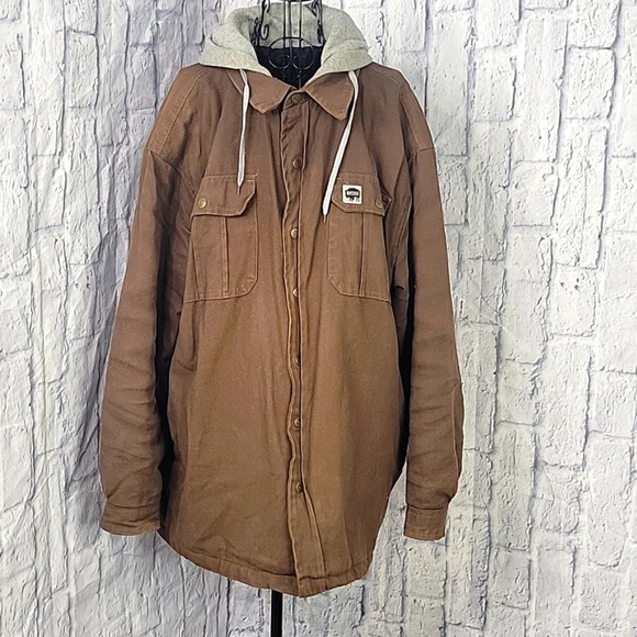 BUFFALO OUTDOORS Brown Work Jacket XXL‎ - Picture 1 of 9
